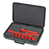 Knipex 10-Piece 1/2 in. Drive Insulated Socket Set - Fractional SAE