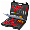 Knipex 26-Piece Standard Tool Kit with Insulated Tools for Working on Electrical Installations