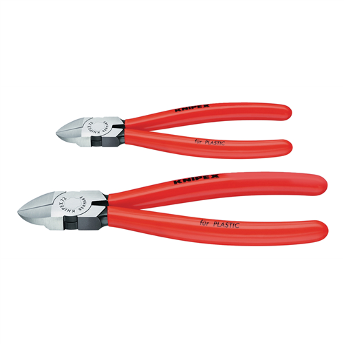 Knipex 2-Piece Flush Cut Diagonal Cutters Set