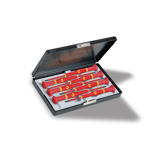 Knipex WITTRON 7-Piece 1,000V Insulated Set: 5 Slotted 2 Phillips in Case