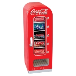 Coca-ColaÂ® Retro 10 Can Vending Machine