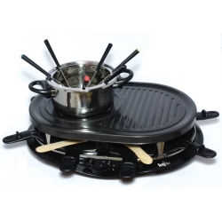 Total Chef Raclette Party Grill w/ Fondue