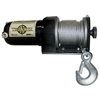 Winch, 12 Volt, 2000 lb Single Line Rated Pull, Power In and Out, Hand Held Remote, 50' x 5/32" Wire