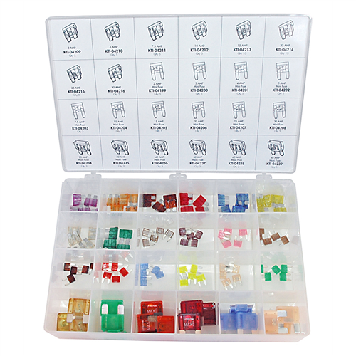 118-pc ATO and Mini Plug-in Fuse Assortment