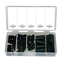 75-pc Vacuum Tee Cap Kit, Entry Level Vacuum Tee Assortment