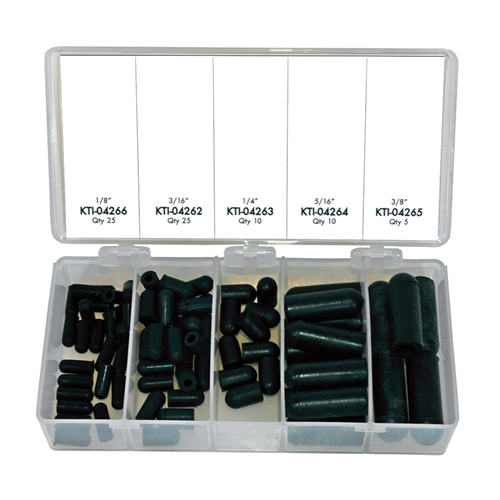 75-pc Vacuum Tee Cap Kit, Entry Level Vacuum Tee Assortment