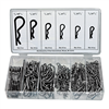 150-pc Hitch Pin Assortment Kit, Chrome Plated Spring Steel