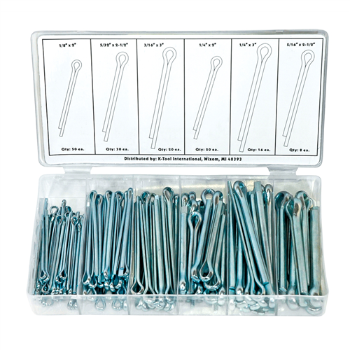 144 Pc Cotter Pin Assortment - Shop K Tool International Online