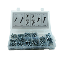 200-pc Hex Head Washer Drill Kit