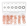 110-pc Copper Washer Assortment (Ranging from 1/4" to 5/8")
