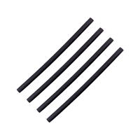 K Tool International KTI-02631 4-pk of Heat Shrink Tubing 1/4" I.D. with 6" Length