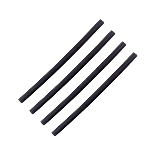 4-pk of Heat Shrink Tubing 1/4" I.D. with 6" Length
