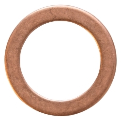 5-pk of Brake Bleeder Copper Washers 29/64 I.D. - 11/16 O.D.