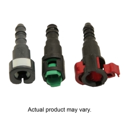 5-pk Fuel Line Quick Connect Straight: Female 5/16â€ - Male 3/8â€ Ford OE Style