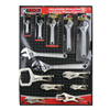 Adjustable Wrenches and Locking Pliers / Clamps Display Assortment (Display Board NOT Included)