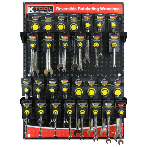 Ratcheting Wrench Display by K-Tool International