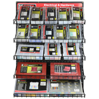 Electrical and Hardware Component Assortment Display