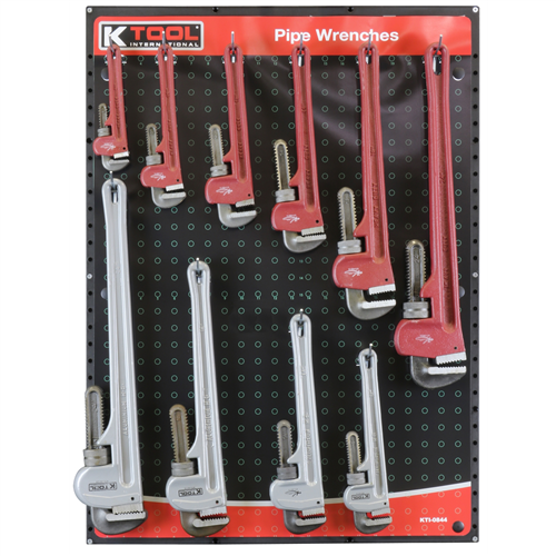 Pipe Wrench Display (Board NOT Included) by K-Tool International