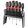 K Tool International KTI11018 18-Piece Screwdriver Set with Vertical Holder