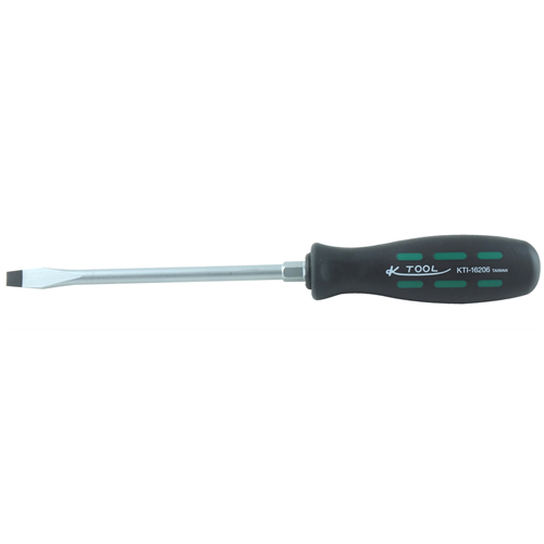 K Tool International Kti-16206 6" Slotted Screwdriver (Ea)