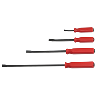 4-pc Handled Pry Bar Set (8, 12, 18 and 24")