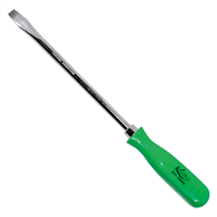 8 in. Slotted Screwdriver with Green Square Handle (EA)
