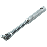 1/4" Drive 6" Long Chrome Vanadium Steel Flex Handle (EA)