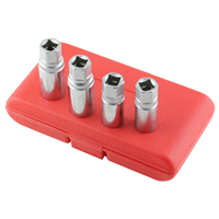 4-Piece 1/2 in. Drive Fractional Stud Remover Set