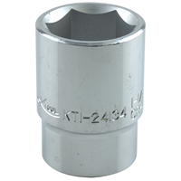 1-1/16 in. x 3/4 in. Drive 6-Point Fractional SAE Chrome Standard Socket, Each
