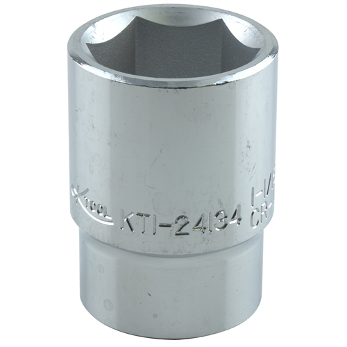 1-1/16 in. x 3/4 in. Drive 6-Point Fractional SAE Chrome Standard Socket, Each