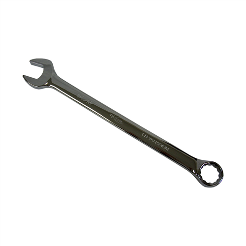 1-7/16â€ Fractional 12-Point Standard Polished Chrome Combination Non-Ratcheting Wrench (EA)