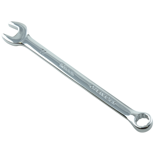 11mm Metric 12-Point Raised Panel Non-Ratcheting Polished Chrome Combination Wrench (EA)