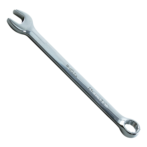 15mm Metric 12-Point Raised Panel Non-Ratcheting Polished Chrome Combination Wrench (EA)