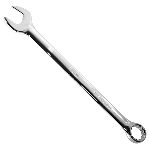 32mm Metric 12-Point Raised Panel Non-Ratcheting Polished Chrome Combination Wrench (EA)