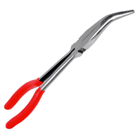 11" Needle Nose Pliers with 45-Degree Bent Nose (EA)