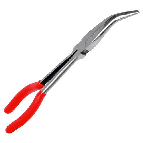 11" Needle Nose Pliers with 45-Degree Bent Nose (EA)