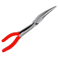 11" Needle Nose Pliers with 15-Degree Bent Nose (EA)