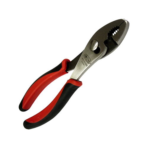 8 in. Slip Joint Pliers with Ergonomic Vinyl Handle