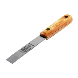 Scraper Stiff Chisel Edge 3/4" Wood Handle