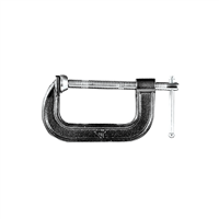 4" Adjustable Iron C-Clamp