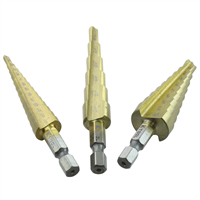 Step Drill Bits 3-Piece Set - Shop K Tool International Online