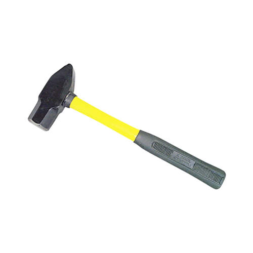 4 lb. Cross Peen Hammer with Fiberglass Handle, Overall length 15-1/4 in. 