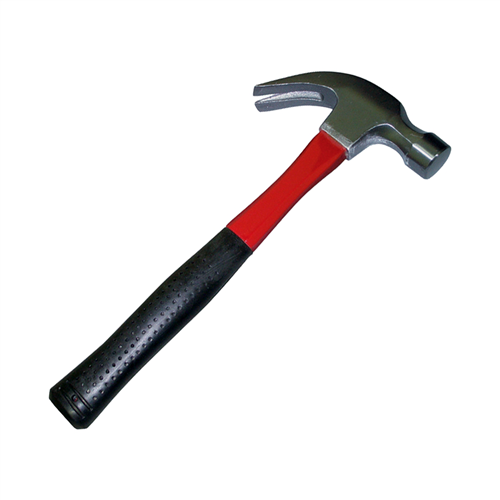 20 Oz. Claw Hammer w/ Fiberglass Handle