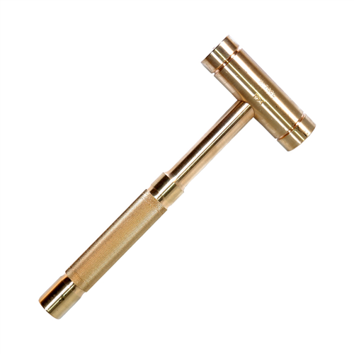 27 oz. Solid Brass Hammer with 1-1/16 in. Head Diameter