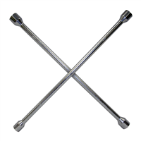 4 Way SAE Fractional Tire Iron and Lug Wrench