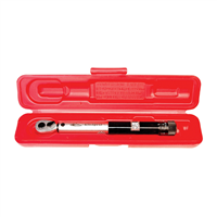 1/4" Drive Ratcheting-style Torque Wrench, 30-150 in/lbs.