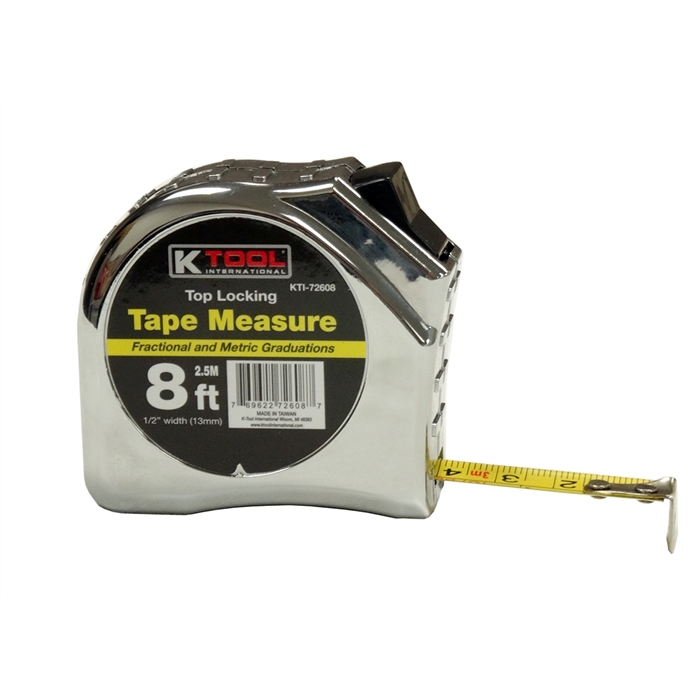 Tape Measure 1/2" X 8', 3m - Shop K Tool International Online