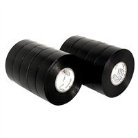 Black Electrical Tape 3/4" x 60" (Pack of 10)