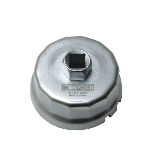 Oil Filter Socket Toyota, 64.5mm-P14 1/2" Dr 21mm