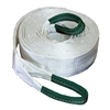 K Tool International KTI-73813 4" x 30' Tow Strap with Looped Ends at 40,000 lb. Capacity